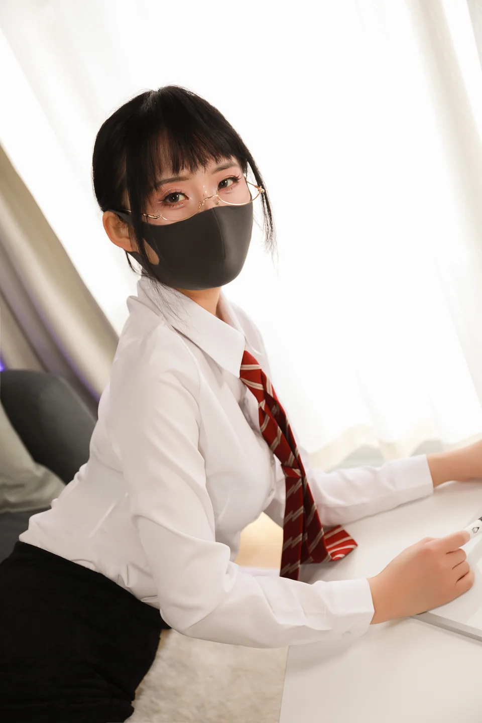 李佳 - No.012 教师 [88P-258MB] tg@simisebaisi 【丝足阁】022.webp